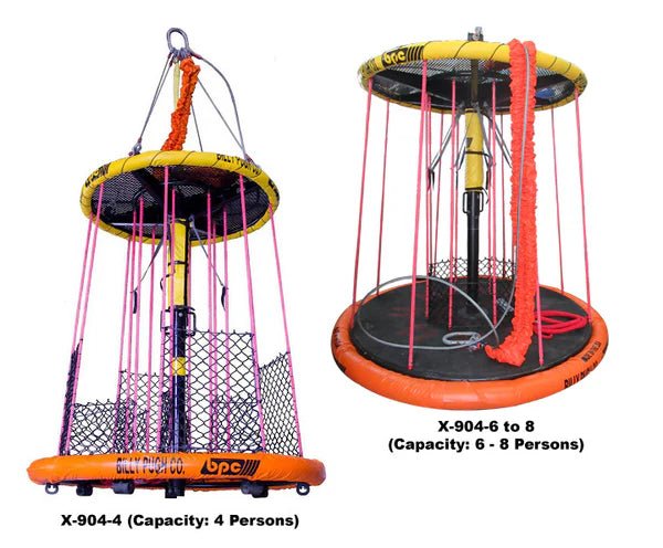 Billy Pugh X-904-8 Person Offshore Personnel Transfer Device - KVM Tools Inc.KVX-904-8