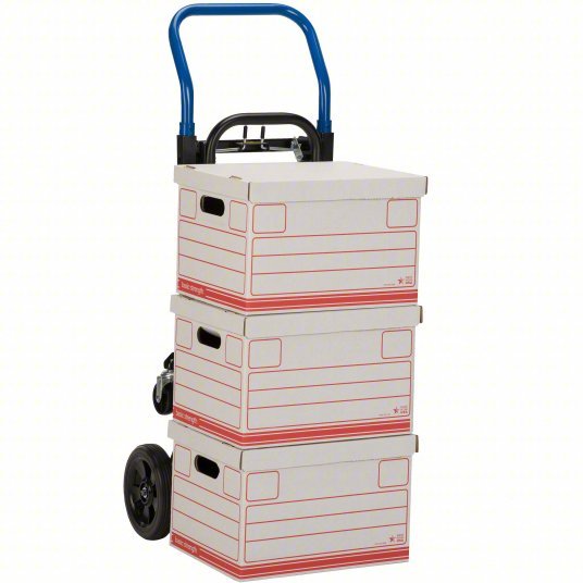 Harper JDC2223 Convertible Hand Truck 14 in x 7 1/2 in, 34 in x 13 in x 9 in, Flat - Free Plastic - KVM Tools Inc.KV149CX2