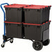 Harper JDC2223 Convertible Hand Truck 14 in x 7 1/2 in, 34 in x 13 in x 9 in, Flat - Free Plastic - KVM Tools Inc.KV149CX2