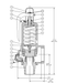 ATO SV Consolidated 1543H - 3 - 21 - LP1 - BR 1543 Safety Valve - KVM Tools Inc.KV1543H - 3 - 21 - LP1 - BR