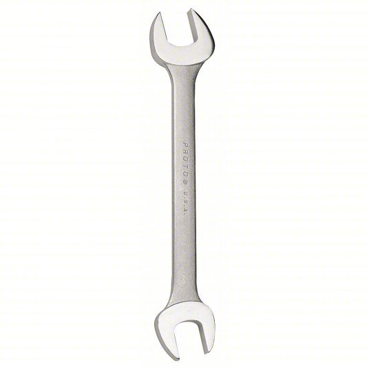 Proto J3080 Open End Wrench Alloy Steel, Satin, 1 7/8 in_2 in Head Size, 20 in Overall Lg, Std - KVM Tools Inc.KV426F49