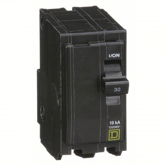 Square D QO230 Miniature Circuit Breaker 30 A, 120/240V AC, Single Phase, 10kA at 120/240V AC, QO, Std - KVM Tools Inc.KV1D307