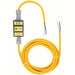 Hubbell GFPST2312 Line Cord GFCI 25 ft Cord Lg, 30 A Max. Amps, 240V AC, Bare Wire - KVM Tools Inc.KV2356071