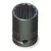 Proto J7416MT Impact Socket 1/2 in Drive Size, 16 mm Socket Size, 12 - Point, Std, Black Oxide - KVM Tools Inc.KV1FL29