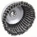 Weiler 94084 Cup Brush Twisted Steel, 2 3/4 in Dia, 0.02 in Fill Dia, 5/8" - 11 Arbor - KVM Tools Inc.KV3AC09