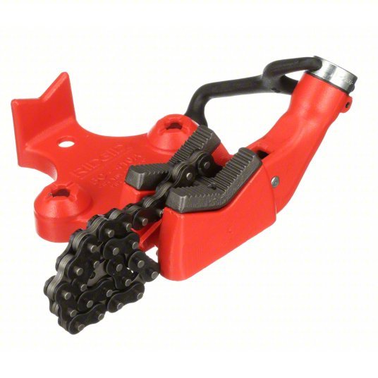 Ridgid BC410 Bench Chain Vise 0.13 in – 4 in Pipe Size Range, 4 in Max Ht, 4 in Min Ht, Metal - KVM Tools Inc.KV1VUV9