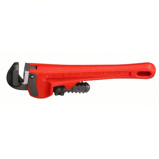 Ridgid 6 Heavy - Duty Pipe Wrench Cast Iron, 3/4 in Jaw Capacity, Serrated, 6 in Overall Lg, I - Beam - KVM Tools Inc.KV1XDY9