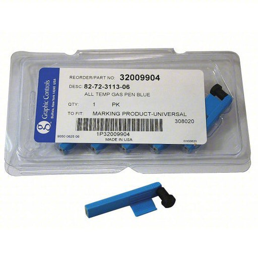 Graphic Controls 82 - 72 - 3113 - 06 - STATIC PENS, MP - Marking, Blue, 0.24 in Nib Lg, Pen, 6 PK - KVM Tools Inc.KV21EK70