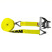 Liftall 26422X15 Tie Down Strap Ratchet, Wire - Hook, Gen Purpose, 2 in Wd, 3,300 lb WLL, Yellow, 15 ft Lg - KVM Tools Inc.KV36LG47