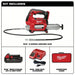 Milwaukee 2646 - 21CT Cordless Grease Gun 18 V Battery Volt, Battery Included, 10 fl oz Volume Per Min., Li - Ion - KVM Tools Inc.KV45L187