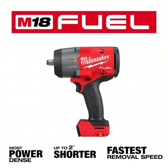 Milwaukee 2967-20 M18 FUEL™ 1/2" High Torque Impact Wrench w/ Friction Ring - KVM Tools Inc.KV809JL5