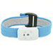 SCS 2368 Static Control Wrist Strap Fabric, Light Blue, 13 in Strap Lg - Max, 2 Strap Conductors, Coiled - KVM Tools Inc.KV29AH06