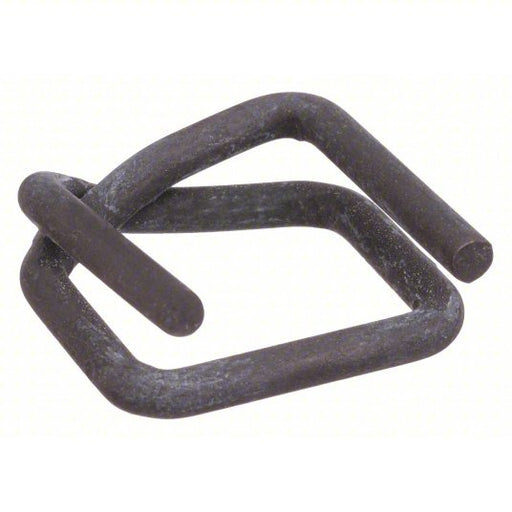 KVM Tools KV2CXR1 Strapping Buckle Fits 3/4 in Strap Wd, 3/4 in Seal Inside Wd, Steel, Phosphated, 1,000 PK - KVM Tools Inc.KV2CXR1