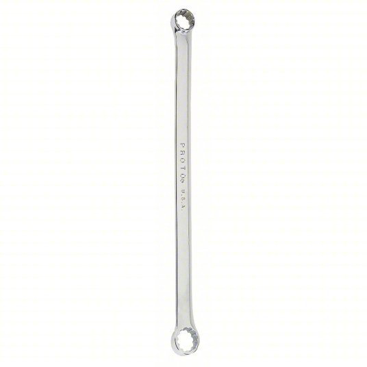 Proto J1118SPL Box End Wrench: Chrome, 1/4 in_5/16 in Head Size, 7 1/4 in Overall Lg, Offset - KVM Tools Inc.KV2KGJ5