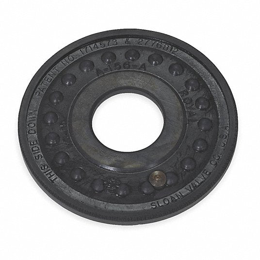 Sloan A156A Disc Fits Sloan Brand, For Regal(R), Rubber, Regal Flush Valves