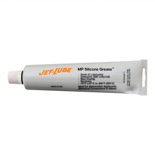 Jet-Lube 32460 Dielectric Grease MP Silicone Grease, 5 oz, Tube, H1 Food Grade, NLGI 2, PTFE Thickener - KVM Tools Inc.KV2YKK1