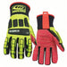 Ringers 267 - 09 Mechanics Gloves M (9), Synthetic Leather with Silicone Grip, 1 PR - KVM Tools Inc.KV30D805