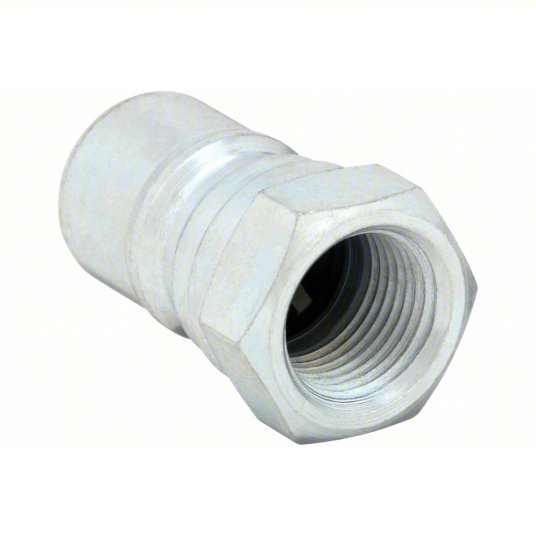 Parker H2 - 63 Hydraulic Quick Connect Hose Coupling 1/4 in Coupling Size, Steel, 11 lpm Max. Flow Rate - KVM Tools Inc.KV31A887