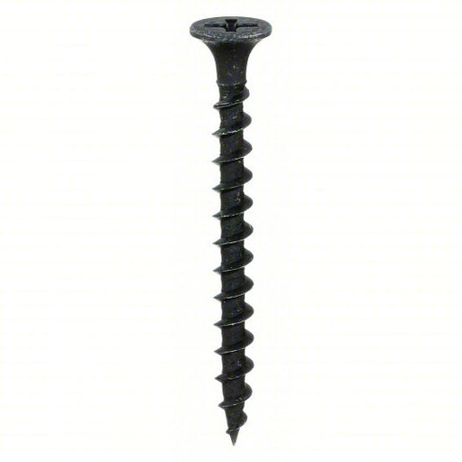 Fabory U31300.013.0162 Drywall Screws #6 Size, 1 5/8 in Lg, Phosphate, Steel, Flat, Phillips, 500 PK - KVM Tools Inc.KV32MT22