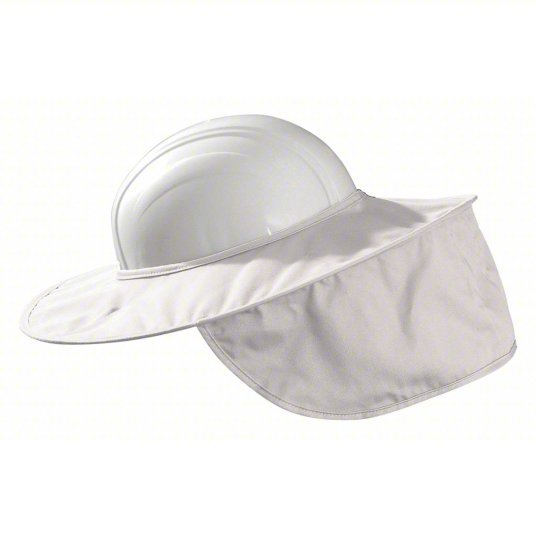 Occunomix 899 - 008 Hard Hat Shade, For Use With Most Hard Hats Including Full Brim White - KVM Tools Inc.KV33Y874