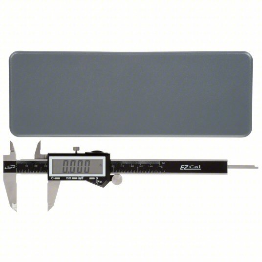 Baileigh B - MEASUREDC Fractional - Display Digital Caliper: 0 in to 6 in/0 to 150 mm Range, IP54, 4 - Way - KVM Tools Inc.KV36HZ56