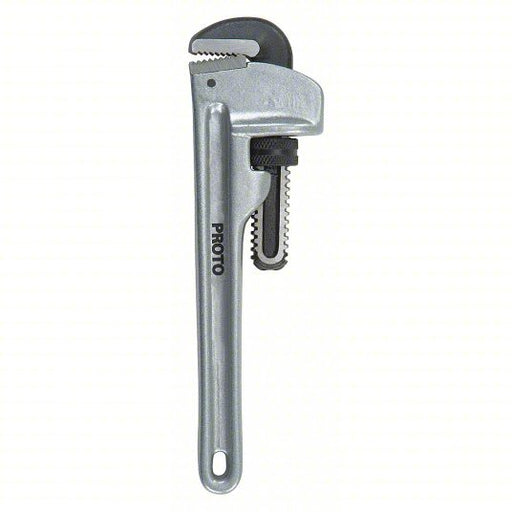 Proto J824A Pipe Wrench Aluminum, 4 in Jaw Capacity, Serrated, 24 in Overall Lg, I - Beam, Natural - KVM Tools Inc.KV38WF27