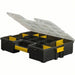 Stanley STST14027 Adjustable Compartment Box 16 3/4 in x 13 in x 3 3/8 in, Black/Yellow, 14 Compartments - KVM Tools Inc.KV39AL10