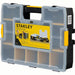 Stanley STST14027 Adjustable Compartment Box 16 3/4 in x 13 in x 3 3/8 in, Black/Yellow, 14 Compartments - KVM Tools Inc.KV39AL10