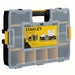 Stanley STST14027 Adjustable Compartment Box 16 3/4 in x 13 in x 3 3/8 in, Black/Yellow, 14 Compartments - KVM Tools Inc.KV39AL10