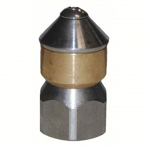 AL0124722620 Sewer Nozzle 5 Nozzle Size, 3,600 psi, 5 gpm, 2500 - 4999 psi/5000 to 6000 psi - KVM Tools Inc.KV3ANV2