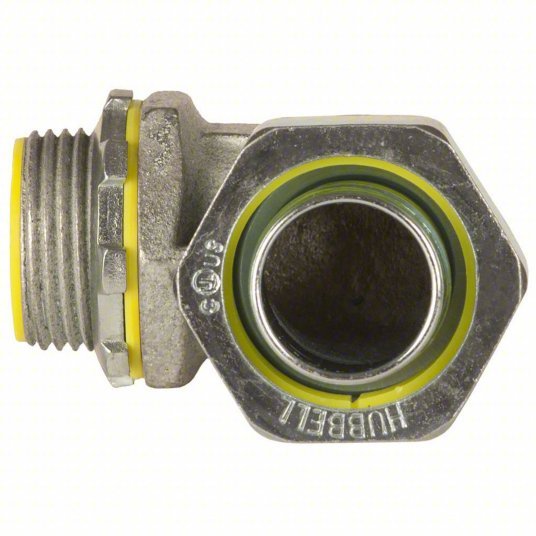 Raco 3543 Liquid-Tight Conduit Fitting Steel/Iron, 3/4 in Trade Size, Insulated, 90° Elbow - KVM Tools Inc.KV3LL24