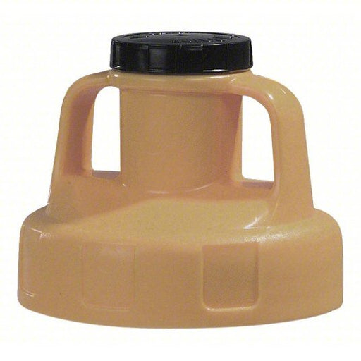 Oil Safe 100200 Utility Lid No Spout, 2 in Spout Outside Dia, 5.79 in Lid Outside Dia, Tan - KVM Tools Inc.KV3REF6