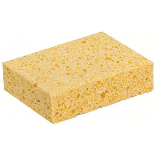 3M C31 Sponge Cellulose, 6 in Lg, 4 1/4 in Wd, 1 5/8 in Ht, Yellow, Antimicrobial - KVM Tools Inc.KV3U163