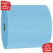 Kimberly - Clark 41043 Dry Wipe Roll Jumbo Perforated Roll, Super Heavy Absorbency, Blue - KVM Tools Inc.KV2VHT7