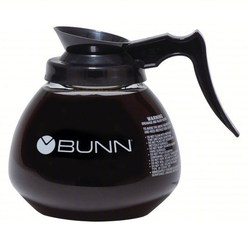 Bunn 42400.0101 Pourover Decanter 64 fl oz Max Capacity, Glass, Pour Over Pour, 6 1/2 in Overall Ht - KVM Tools Inc.KV12H104