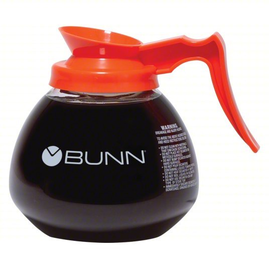 Bunn 42401.0101 Pourover Decanter 64 fl oz Max Capacity, Glass, Pour Over Pour, 6 1/2 in Overall Ht - KVM Tools Inc.KV12H105