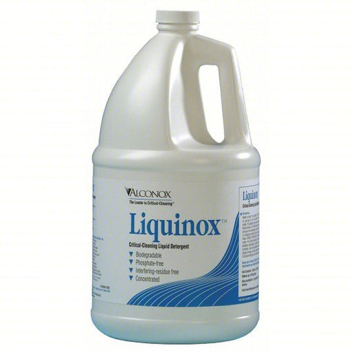 Alconox 1232-1 Detergent 1 qt Container Size, Liquid, 9.5 pH Max pH Level, Unscented, Bottle - KVM Tools Inc.KV42X015