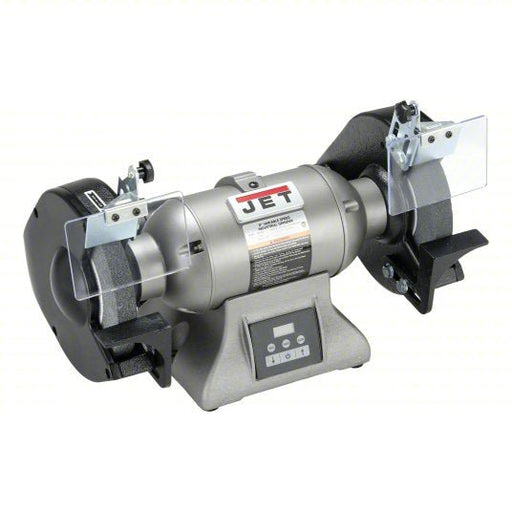 JET IBG - 8VS Bench Grinder Variable Speed, 1 hp, 8 in Max Wheel Dia, 900 RPM to 3,600 RPM, 115/230V - KVM Tools Inc.KV446M31