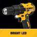 DeWalt DCD777C2 Drill 20V DC, Compact, 1/2 in Chuck, 1,750 RPM Max., Brushless Motor, (2) 1.5 Ah, 20V MAX - KVM Tools Inc.KV52HM43