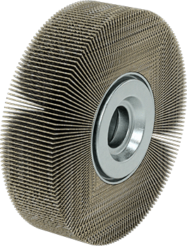 McMaster 4654A564 Arbor - Mount Flap Sanding Wheel with Unthreaded Arbor, for Rough Finish, 40 Grit, 3.5" Diameter, 1" Wide - KVM Tools Inc.KV4654A564