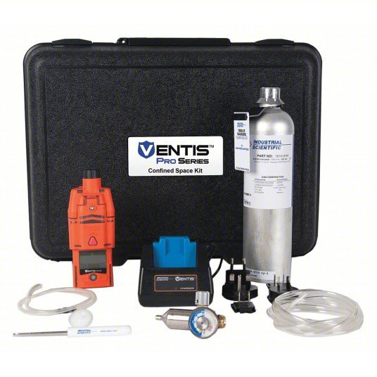 Industrial Scientific V5K-KJ6Y2111111 Multi-Gas Detector Ventis Pro5, Rechargeable Lithium - KVM Tools Inc.KV53UD92