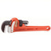 Ridgid 8 Heavy - Duty Pipe Wrench Cast Iron, 1 in Jaw Capacity, Serrated, 8 in Overall Lg, I - Beam - KVM Tools Inc.KV4A497