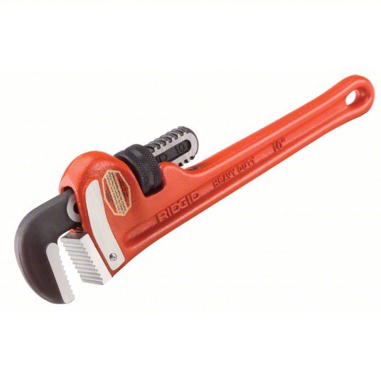 Ridgid 14 Heavy - Duty Pipe Wrench Cast Iron, 2 in Jaw Capacity, Serrated, 14 in Overall Lg, I - Beam - KVM Tools Inc.KV4A499