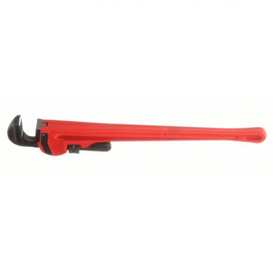 Ridgid 24 Heavy-Duty Pipe Wrench Cast Iron, 3 in Jaw Capacity, Serrated, 24 in Overall Lg, I-Beam - KVM Tools Inc.KV4A501