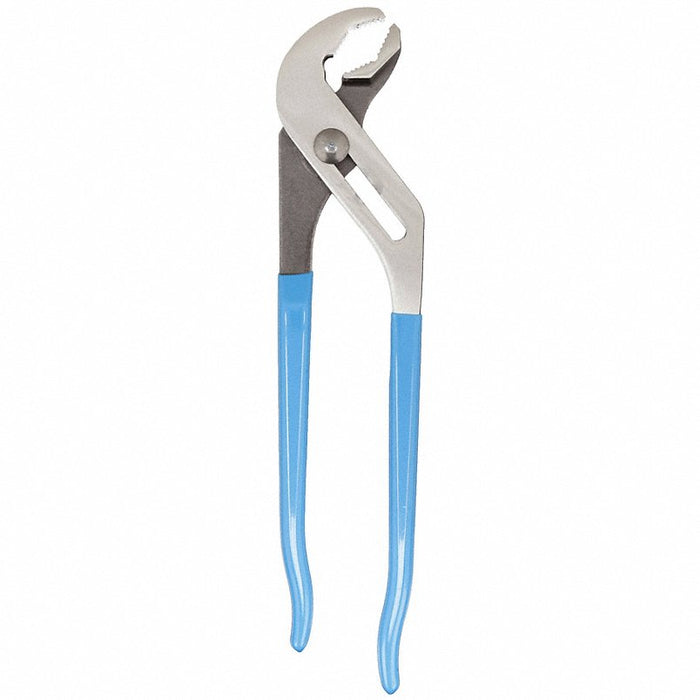 Channellock 442 Tongue and Groove Pliers, V, Groove Joint, 2 1/4 in Max Jaw Opening, 12 in Overall Lg, Serrated