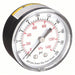 KVM Tools KV4FMC8 Commercial Pressure Gauge 0 to 200 psi, 2 in Dial, 1/4 in NPT Male, Center Back - KVM Tools Inc.KV4FMC8