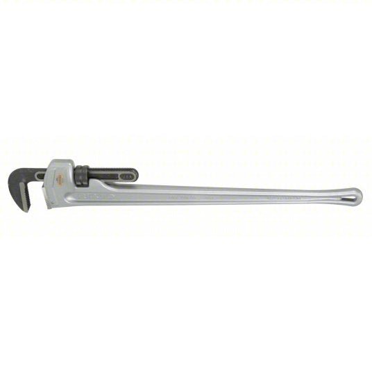 Ridgid 848 Pipe Wrench Aluminum, 6 in Jaw Capacity, Serrated, 48 in Overall Lg, I - Beam - KVM Tools Inc.KV4NV22