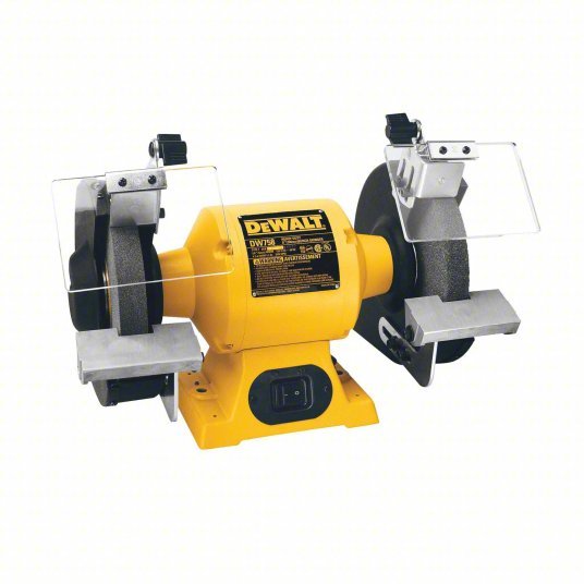 DeWalt DW758 Bench Grinder For 8 in Max. Wheel Dia., 36/60 Grinding Wheel Grit, 5/8 in Arbor Size - KVM Tools Inc.KV4PC40