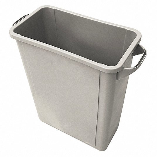 KVM Tools KV4PGU5 16 gal Plastic Rectangular Trash Can