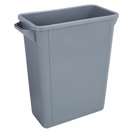 KVM Tools KV4PGU6 16 gal Plastic Rectangular Trash Can